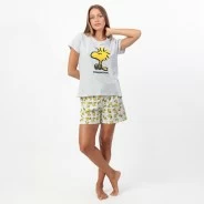 Pijama manga corta mujer Woodstocks