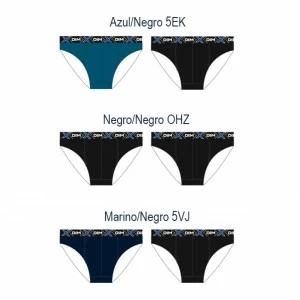 Slip hombre pack 2 goma vista liso XTEMP