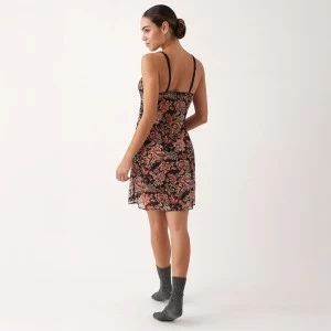 Camis&oacute;n lencer&iacute;a mujer tul estampado