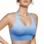 Sujetador deportivo tipo top bicolor Diana