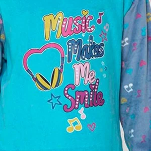 Pijama ni&ntilde;a manga larga tundosado